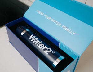 Unbox your Water2 filter