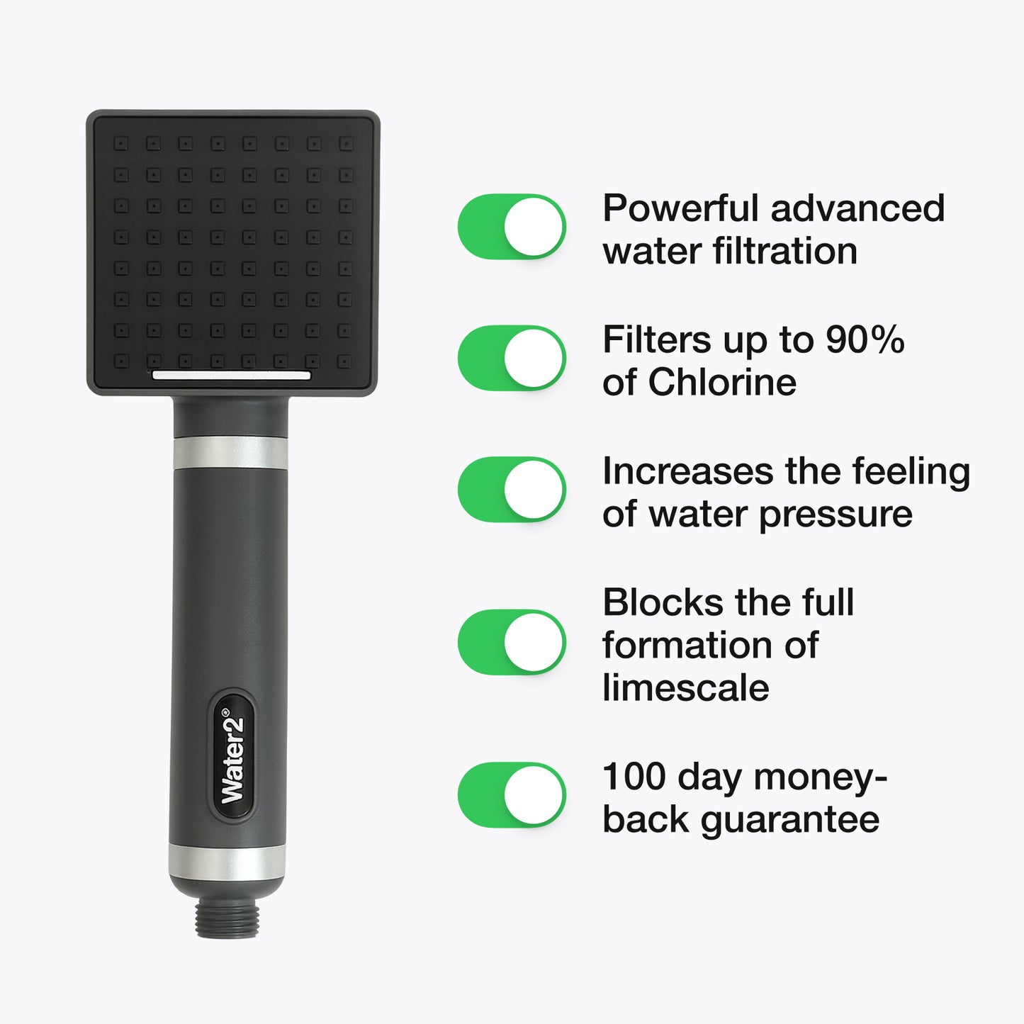 The Water2 Filtered Showerhead